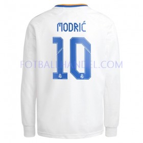 Herre Fotballdrakter Real Madrid Luka Modrić 10 Hjemme 2021-22 Langermet